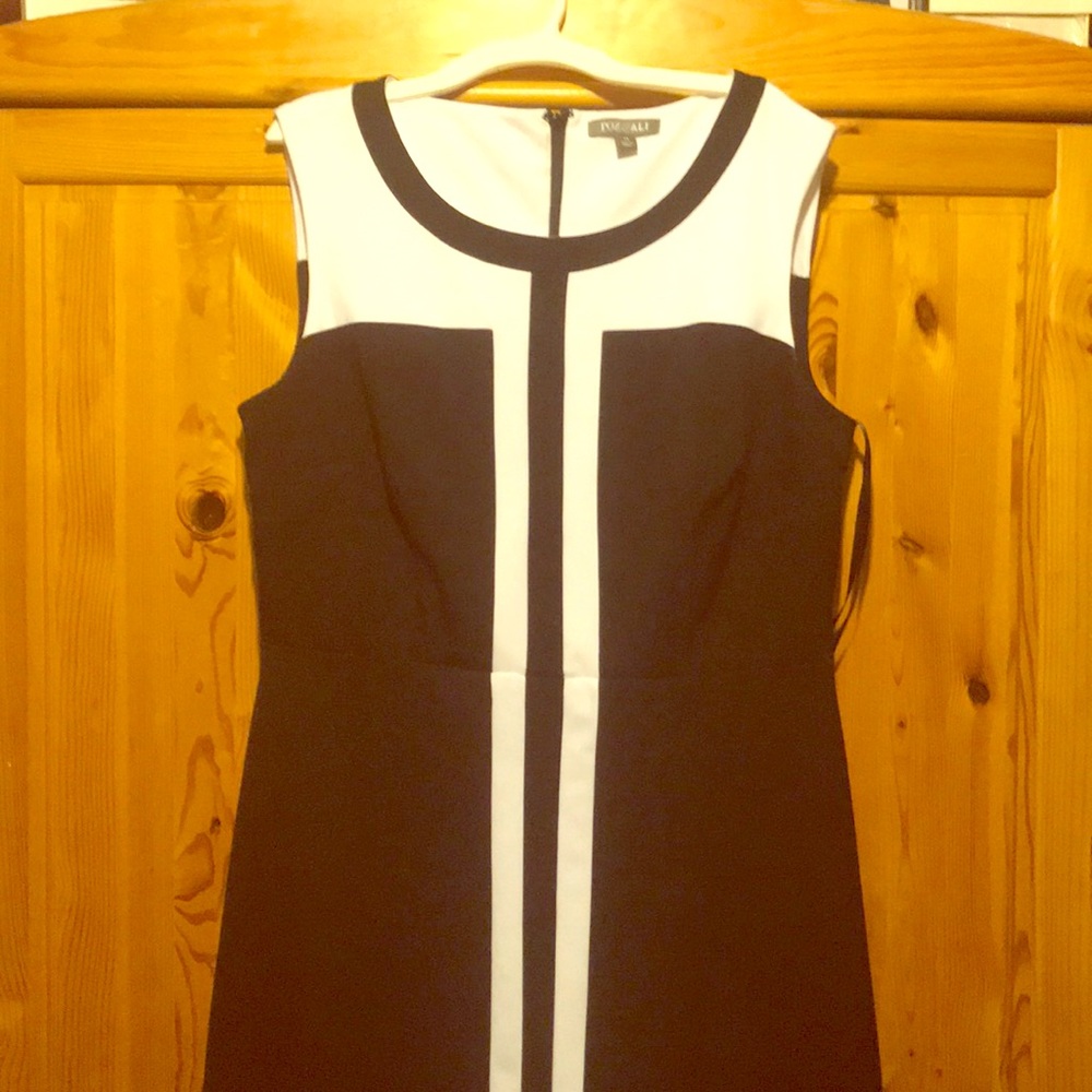 Black and white dress